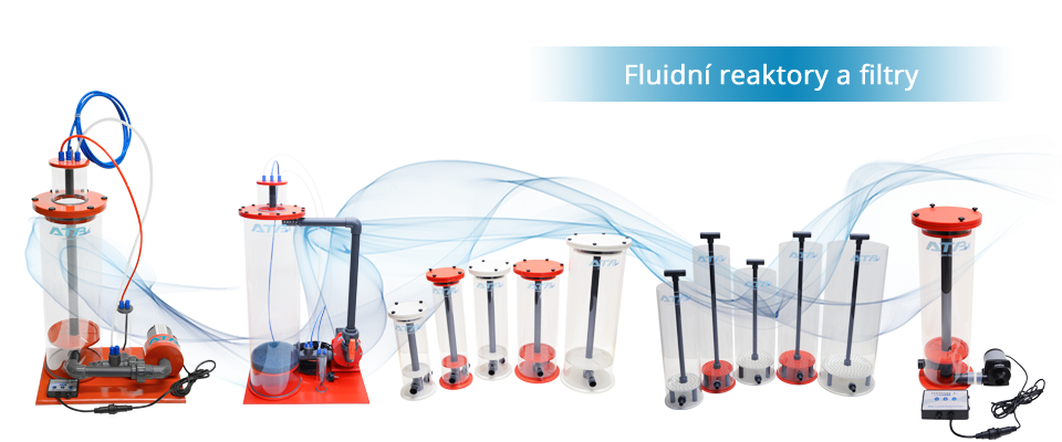 banner Fluidní reaktory a filtry CS